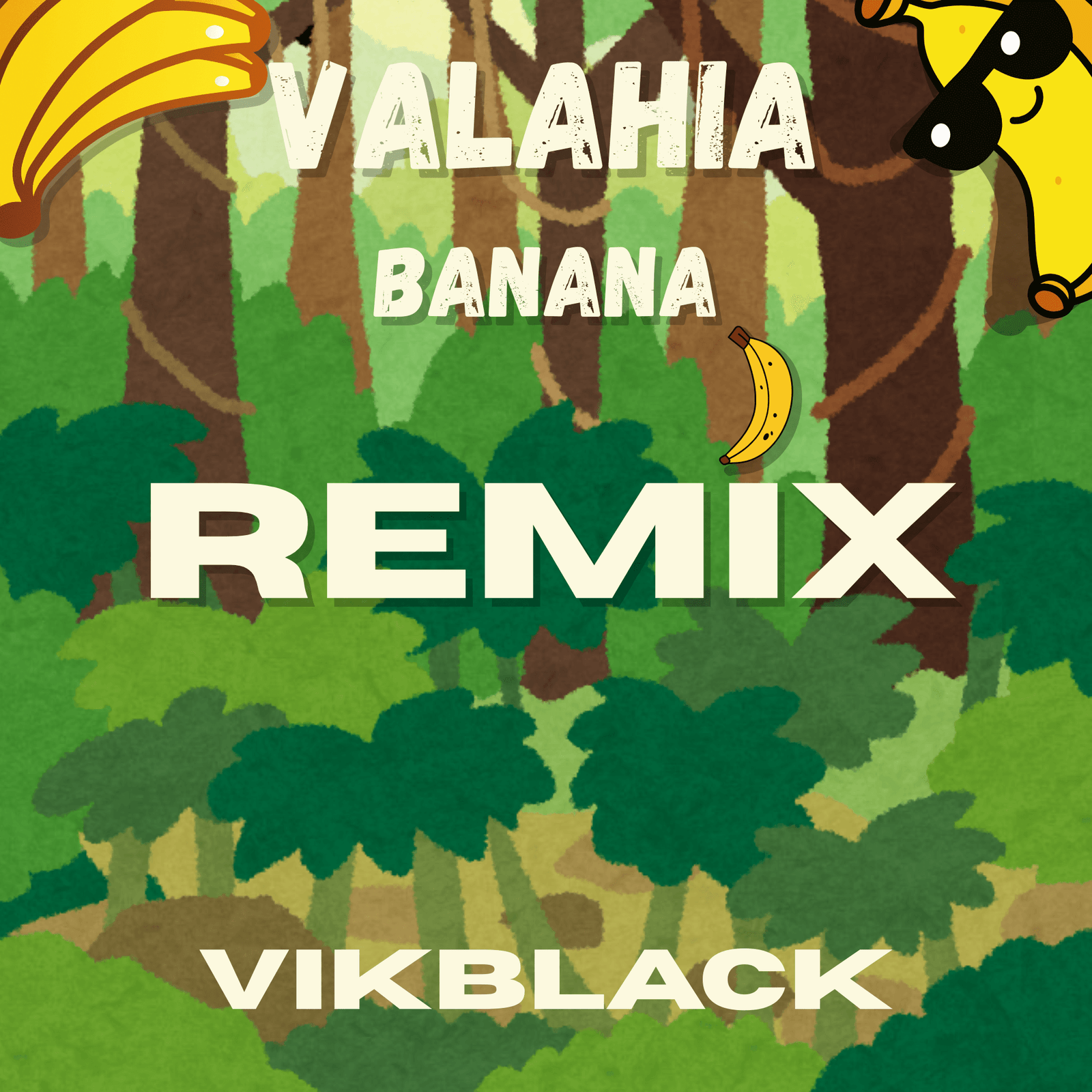 Cover pentru melodia Banana (Remix) de la Valahia, VikBlack